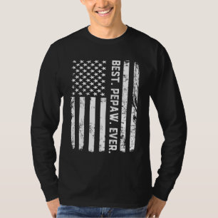 Beste Pepaw-Fahne aller Vintagen amerikanischen Fa T-Shirt