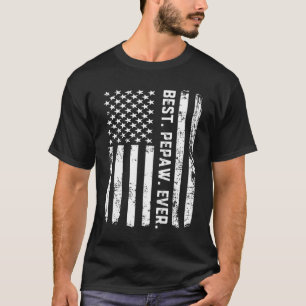 Beste Pepaw-Fahne aller Vintagen amerikanischen Fa T-Shirt