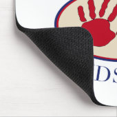 Beste Pepaw Hände unten Mousepad (Ecke)