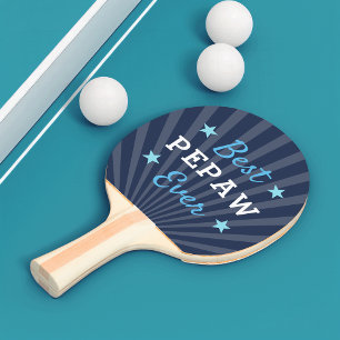 Beste Pepaw je Cooler Großvatertag Tischtennis Schläger