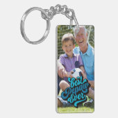 Beste Pepaw je | Opa-Foto Schlüsselanhänger (Vorderseite links)