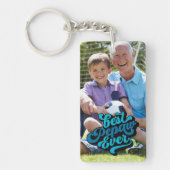 Beste Pepaw je | Opa-Foto Schlüsselanhänger (Vorderseite)