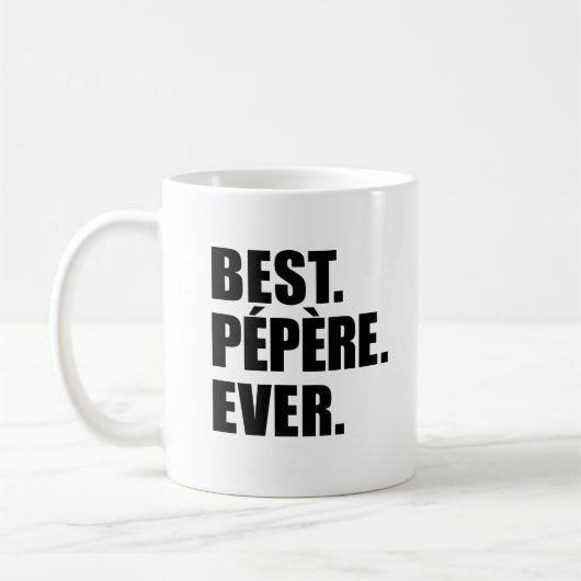 Beste Pepere überhaupt Tasse (Links)