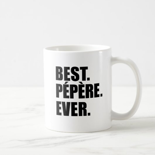 Beste Pepere überhaupt Tasse (Rechts)