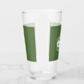 Beste personalisierte Bierumarmung Glas (Rechts)