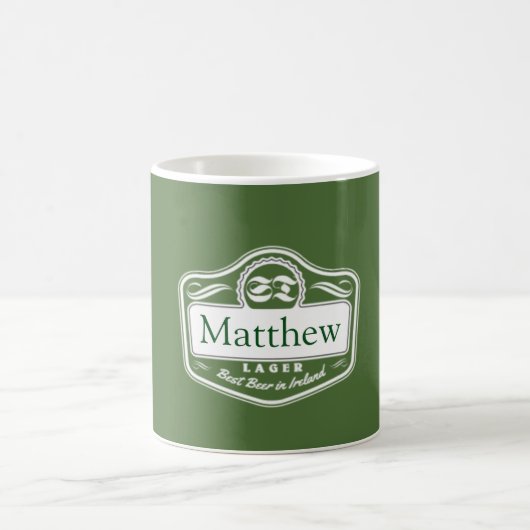 Beste personalisierte Bierumarmung Kaffeetasse (Mittel)