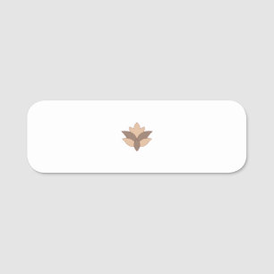 Beste Personalisierung von TextLogo-Namensmarken Namensschild