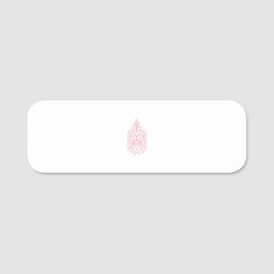 Beste Personalisierung von TextLogo-Namensmarken Namensschild