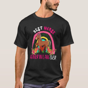 Beste Pferdemutter Schwiegermutter Aller Zeiten Sü T-Shirt