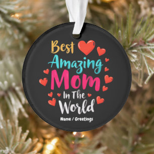 Beste Phantastische Mama in der Welt Perfektes Ges Ornament