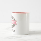 Beste Pharma-Welten Zweifarbige Tasse (Mittel)