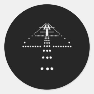 Beste Pilotenkunst für Männer Frauen Flieger Luftf Runder Aufkleber