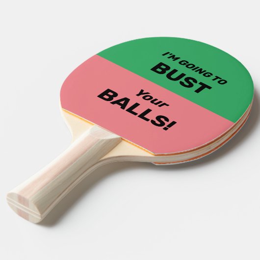 Beste Ping Pong Paddles mit einem ergonomischen Ha Tischtennis Schläger (Rückseitenansicht)