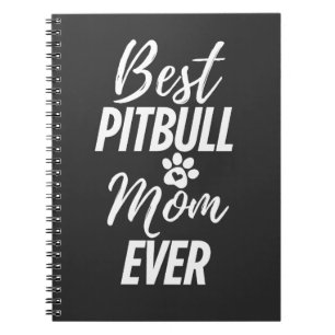 Beste Pitbull Hund-Mama je Notizblock