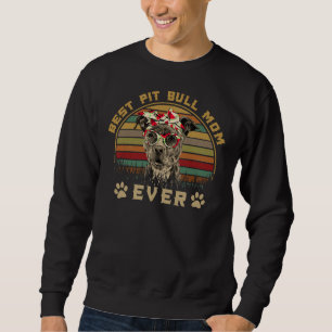Beste Pitbull-Mama Sweatshirt
