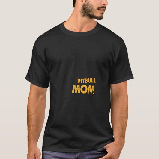 Beste Pitbull-Mutter Aller Zeiten Pitbull-Mutter T T-Shirt (Vorderseite)
