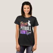 Beste Pitbull Tante Ever T-Shirt (Vorne ganz)