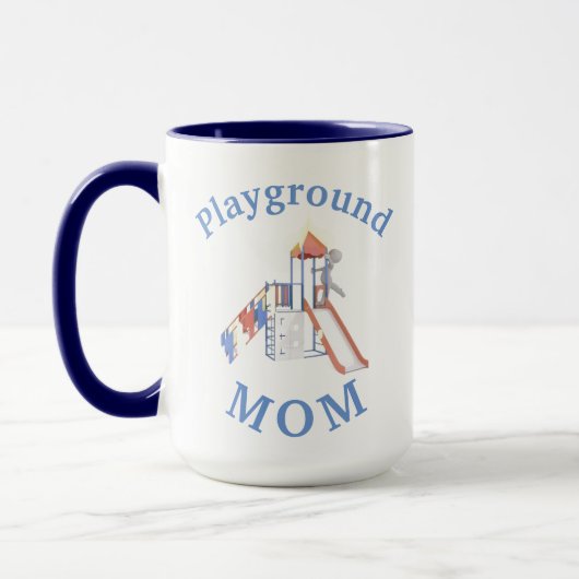 Beste "Playground MAMA" jemals! Muttertag Tasse (Links)