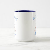 Beste "Playground MAMA" jemals! Muttertag Tasse (Zentrum)