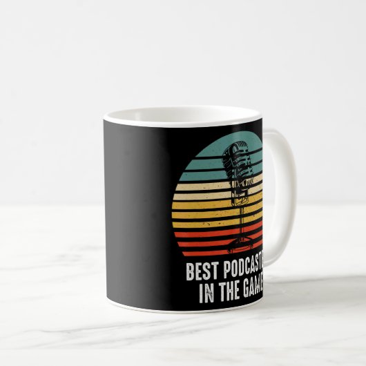 Beste Podcaster-Interview-Radioinhalte Kaffeetasse (VorderseiteRechts)