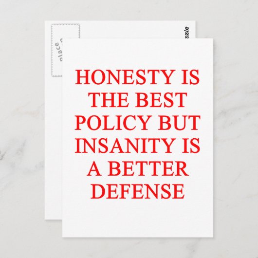 beste Politik Postkarte (Vorne/Hinten)