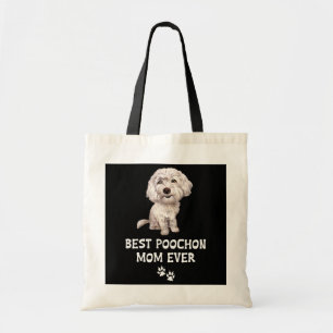 Beste Poochon-Mama je für Bichon Cross Poodle Tragetasche