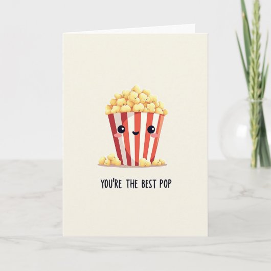 Beste Pop Golden Corn Karte (Vorderseite)