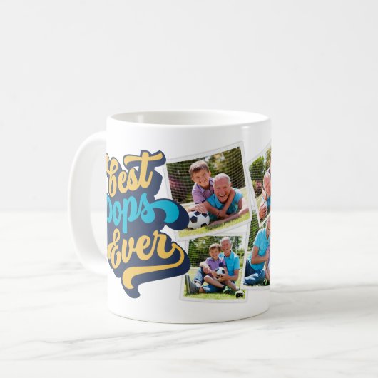 Beste Pop je | Opa-Foto Kaffeetasse (Vorderseite Links)