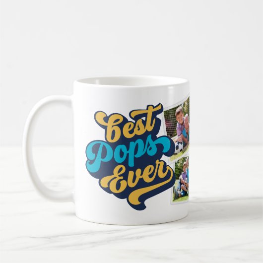 Beste Pop je | Opa-Foto Kaffeetasse (Links)