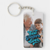 Beste Pop je | Opa-Foto Schlüsselanhänger (Vorderseite)