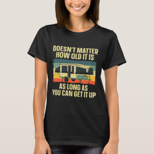 Beste Pop-Up-Campingbus-Kunst für Männer Frauen Po T-Shirt