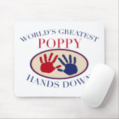 Beste Poppy Hände weg Mousepad (Mit Mouse)