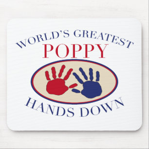 Beste Poppy Hände weg Mousepad