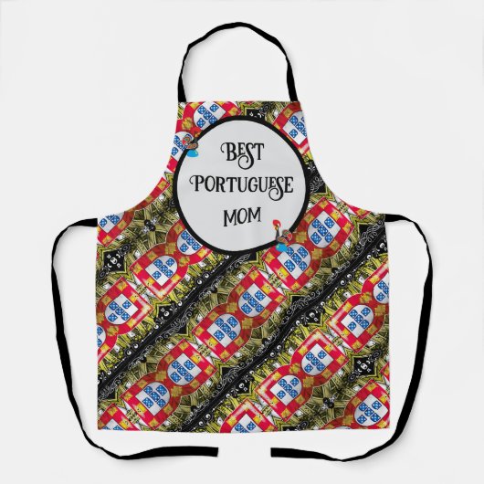 Beste portugiesische Mutter Schürze (Vorderseite)