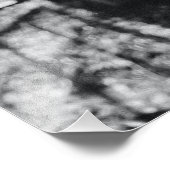 Beste Poster Schwarz-Weiß-Blumenfotografie (Ecke)