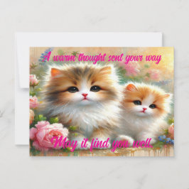 Beste Postkarte für Katzen Liebhaber