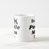 Beste Pudel-Mama-überhaupt Kaffee-Tasse Kaffeetasse (Mittel)