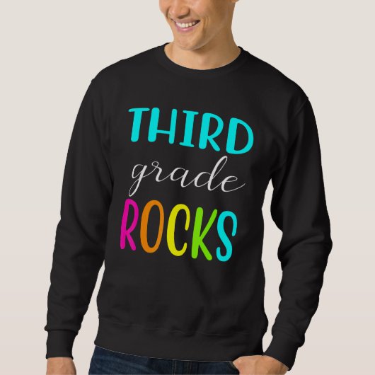 Beste Qualität für Schüler der dritten Klasse Sweatshirt (Vorderseite)