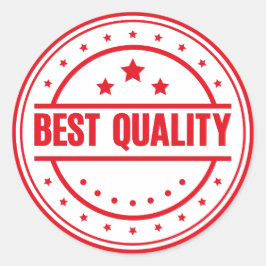 Beste Qualität Runder Aufkleber