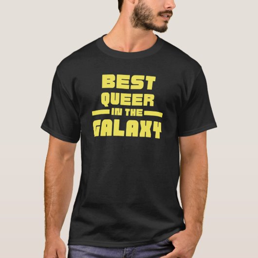 Beste Queer im Universum T-Shirt (Vorderseite)