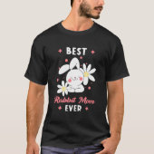 Beste Rabbit-Mama je T-Shirt (Vorderseite)