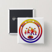 Beste Rainbow-Mama Button (Vorne & Hinten)