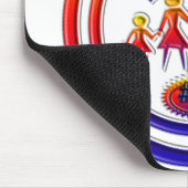 Beste Rainbow-Mama Mousepad (Ecke)