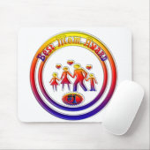 Beste Rainbow-Mama Mousepad (Mit Mouse)