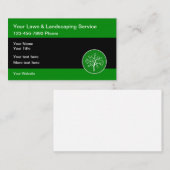 Beste Rasenpflege und Landschaften Visitenkarte (Vorne/Hinten)