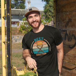 Beste Regie: Retro Filmmaker T-Shirt