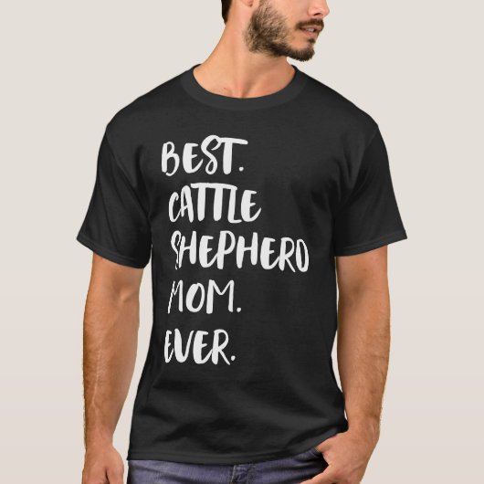 Beste Rinderhirtin Mutter überhaupt T-Shirt (Vorderseite)