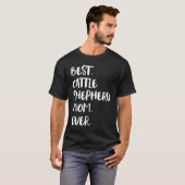 Beste Rinderhirtin Mutter überhaupt T-Shirt (Vorne ganz)