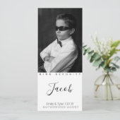 Beste Ring Bearer jemals Foto Cards Save The Date (Stehend Vorderseite)