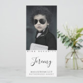Beste Ring Bearer jemals Foto Cards Save The Date (Stehend Vorderseite)